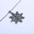 Мода серебряные ювелирные украшения титановая стальная группа алмазной кулон черепа ретро крори